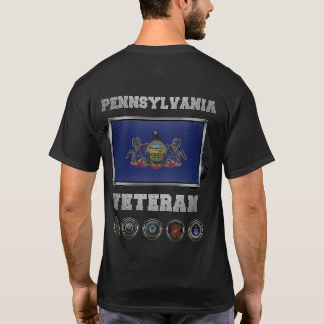 Pennsylvania Veteran Tshirt (Back)