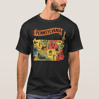 Pennsylvania - Vintage Tourism T-Shirt