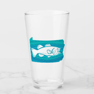 Pennsylvania Wave Fishing Glass