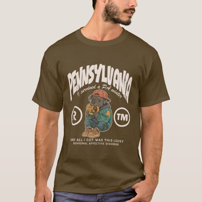 Pennsylvania winter T-Shirt (Front)