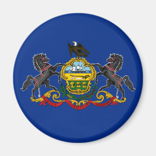 Pennsylvanian Flag Magnet