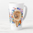 PENNY 4 UR THOUGHTS chow 2 sides-white - Latte Mug