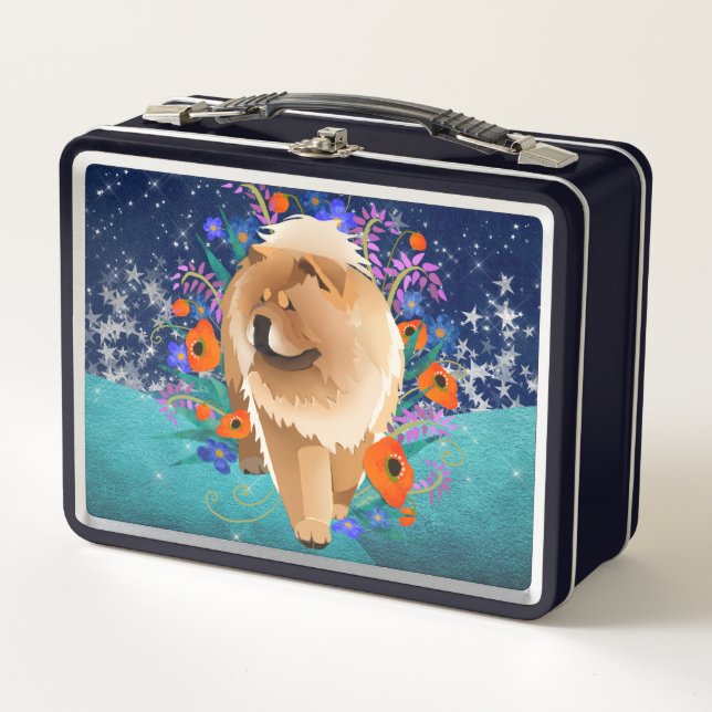 PENNY 4 UR THOUGHTS Chow stars- Metal Lunch box (Front)