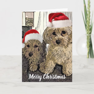 Penny and Copper Christmas Card