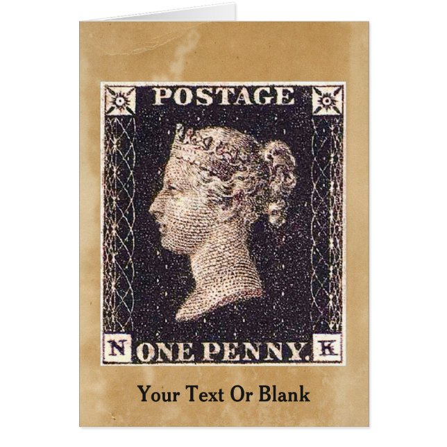 Penny Black Postage Stamp (Front)