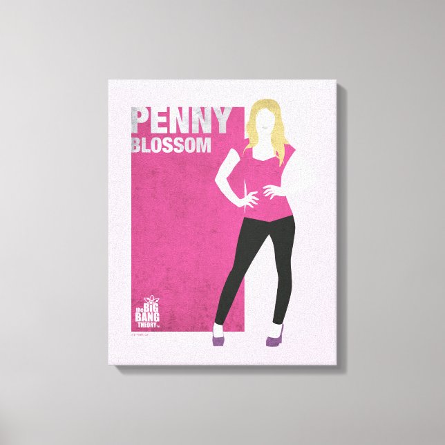 Penny Blossom Canvas Print (Front)