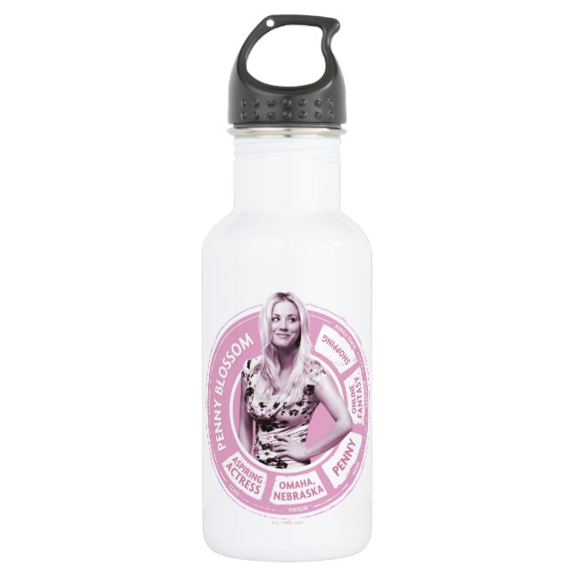 Penny Blossom Info Graphic 532 Ml Water Bottle (Front)