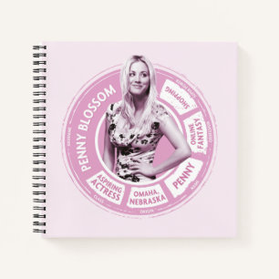 Penny Blossom Info Graphic Notebook
