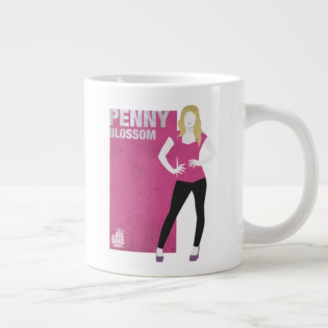 Penny Blossom Large Coffee Mug (Right)