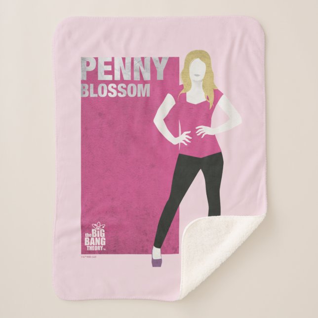 Penny Blossom Sherpa Blanket (Front)