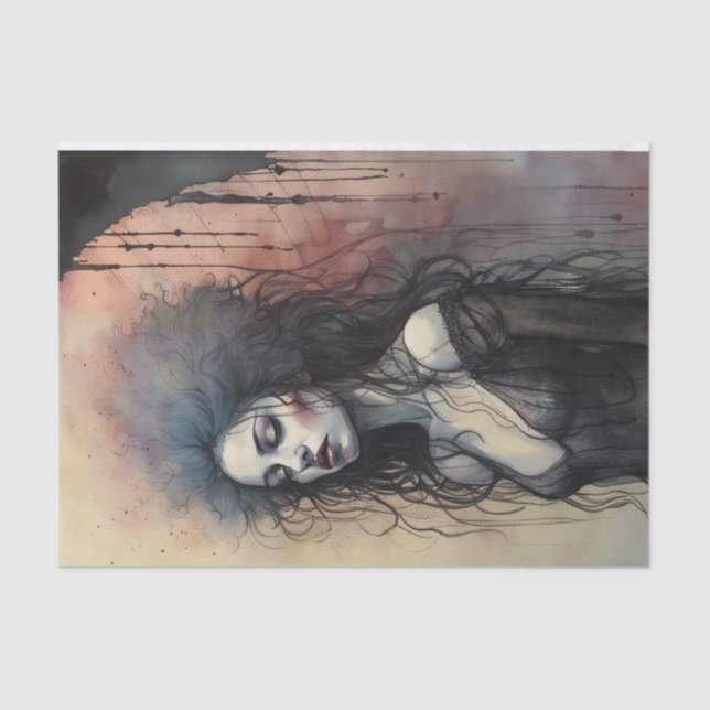 Penny Dreadfuls Gothic Decoupage Paper  (Front)