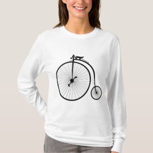 Penny Farthing Bicycle Bike Wheels T-Shirt