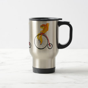 Penny Farthing Fish Travel Mug