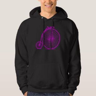 Penny Farthing - Magenta Hoodie