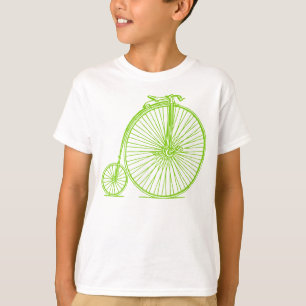 Penny Farthing - Martian Green T-Shirt