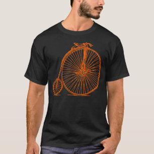 Penny Farthing - Orange T-Shirt