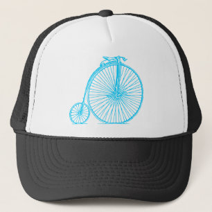 Penny Farthing - Sky Blue Trucker Hat