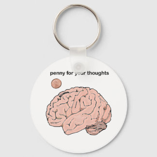 Penny for your Thoughts Key Ring