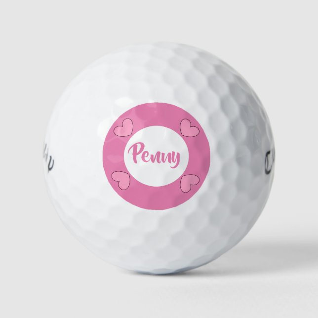 #Penny golf balls by dalDesignNZ (Front)