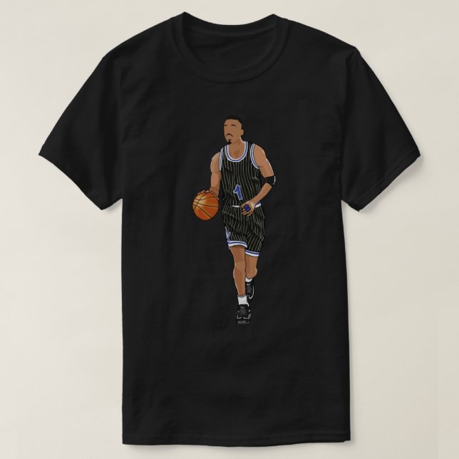 Penny Hardaway (Alternate) Sticker T-Shirt (Design Front)