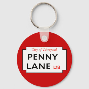 Penny Lane Key Ring