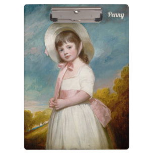 PENNY ~ MISS JULIANA WILLOUGHBY George Romney ~ Clipboard