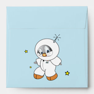 Penny Penguin Astronaut Envelopes