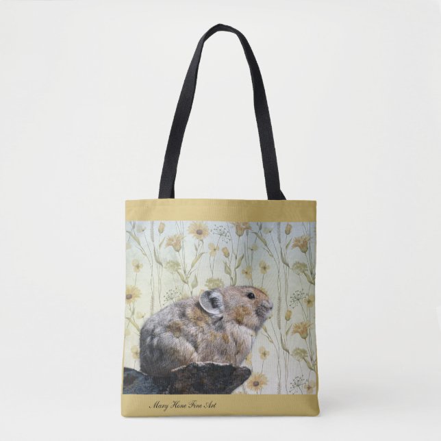 Penny Pika Tote Bag (Front)
