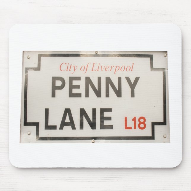 pennylane mouse pad (Front)