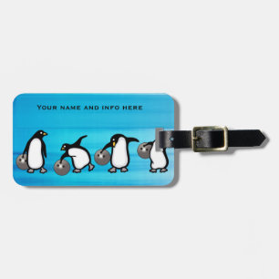 Penquin Luggage Tag