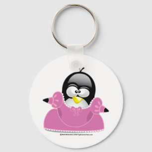 Penquin Princess Key Ring