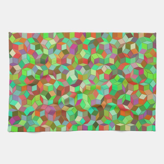 Penrose Tile Towel (Horizontal)