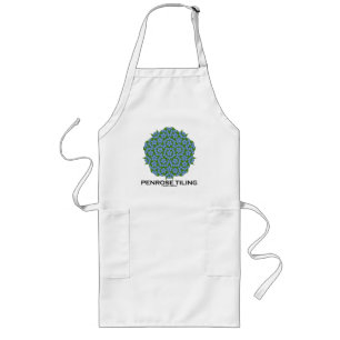 Penrose Tiling (Five-Fold Symmetry) Long Apron