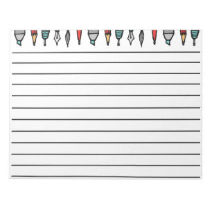 Pens & Pencils Notepad