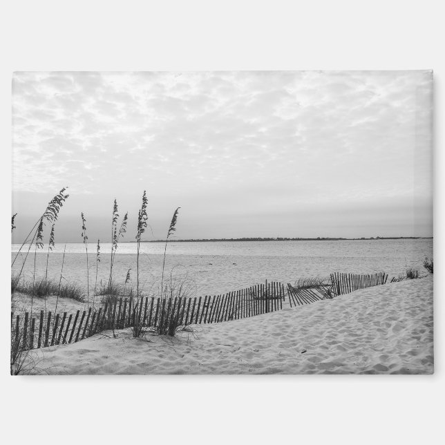 Pensacola Beach - B&W Magnet (Front)