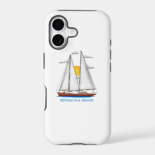 Pensacola Beach Coastal Nautical Sailing Sailor