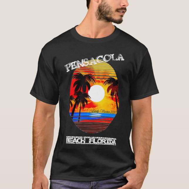 Pensacola Beach Florida Family Vacation 2020 T-Shirt (Front)