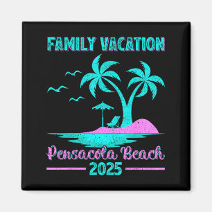 Pensacola Beach Florida Family Vacation 2025 Palm Magnet