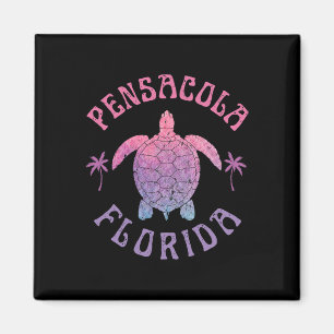 Pensacola Beach Florida Sea Turtle Summer Vacation Magnet