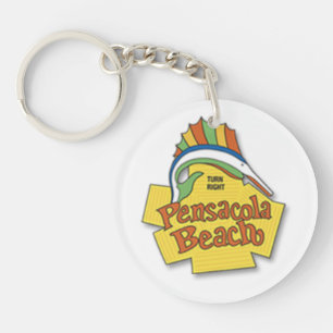 Pensacola Beach Key Ring