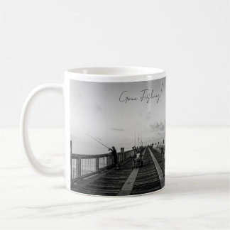 Pensacola Beach Pier Mug - Gone Fishing!