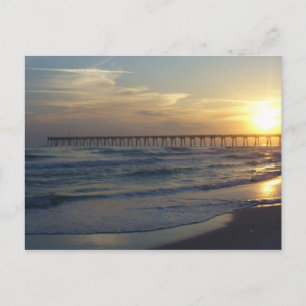 Pensacola Beach Pier Postcard