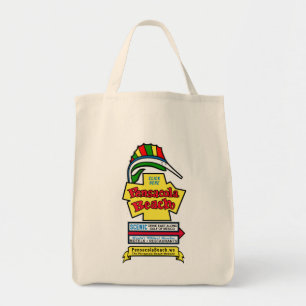 Pensacola Beach Sign Grocery Tote Bag