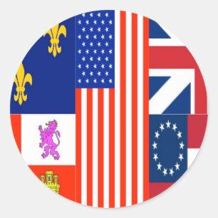 Pensacola Flag Classic Round Sticker
