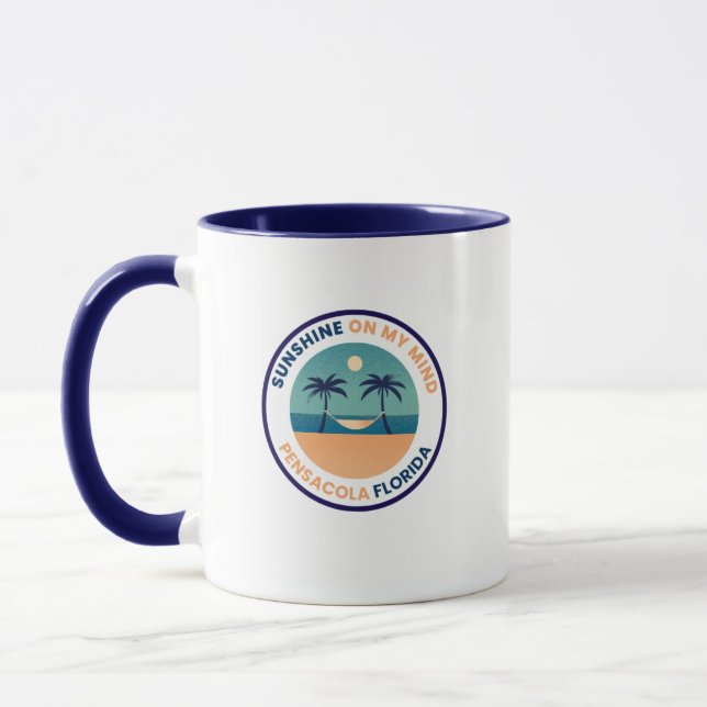 Pensacola Florida Coffee Mug (Left)