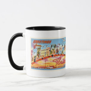 Pensacola Florida FL Old Vintage Travel Souvenir Mug
