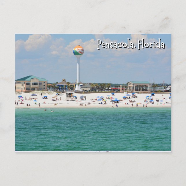 Pensacola Florida Postcard (Front)