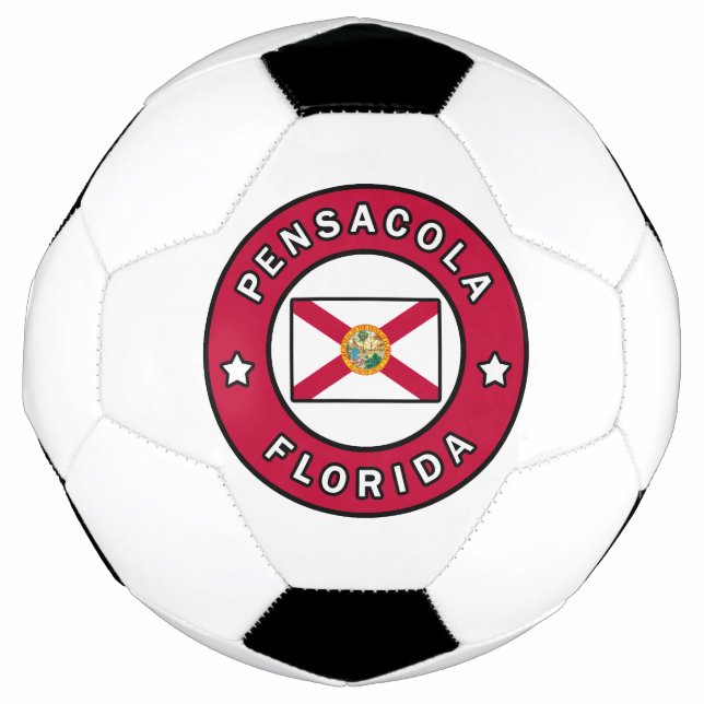 Pensacola Florida Soccer Ball (Front)