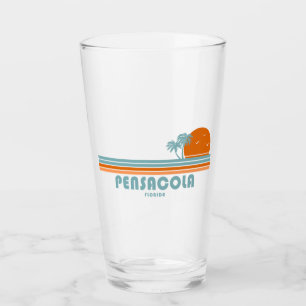 Pensacola Florida Sun Palm Trees Glass