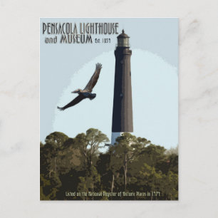 Pensacola Lighthouse and Museum Postcard